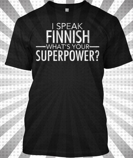 i speak finnish